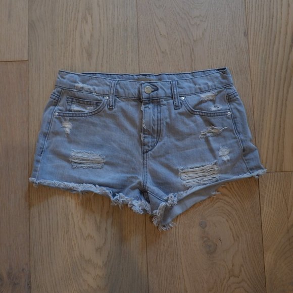 Joe’s Jeans Grey Jean Shorts - Picture 1 of 4